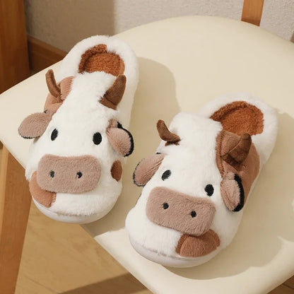 Animal Themed Cozy Fluffy Slippers