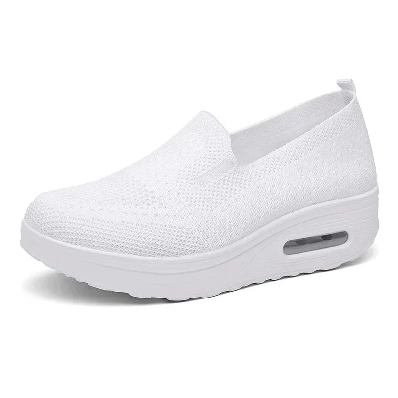 Casual Mesh Slip On Sneakers