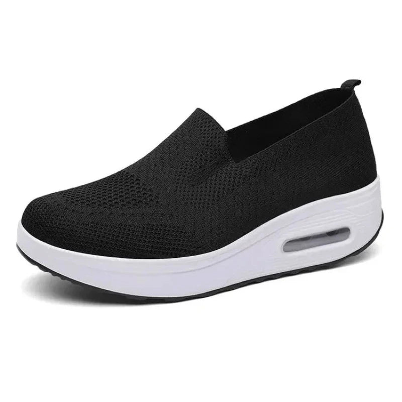 Casual Mesh Slip On Sneakers