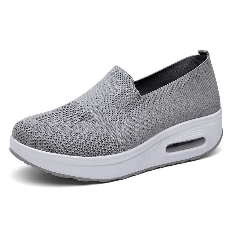 Casual Mesh Slip On Sneakers