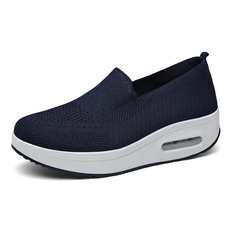 Casual Mesh Slip On Sneakers