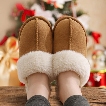 Fuzzy Memory Foam Slippers