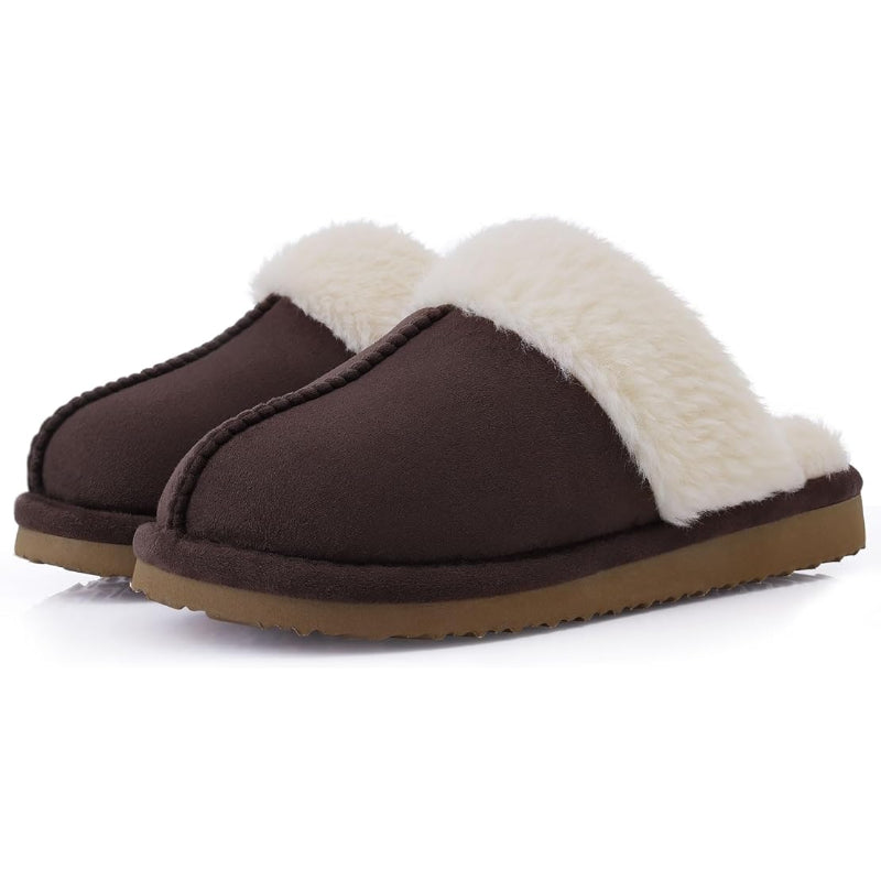 Fuzzy Memory Foam Slippers