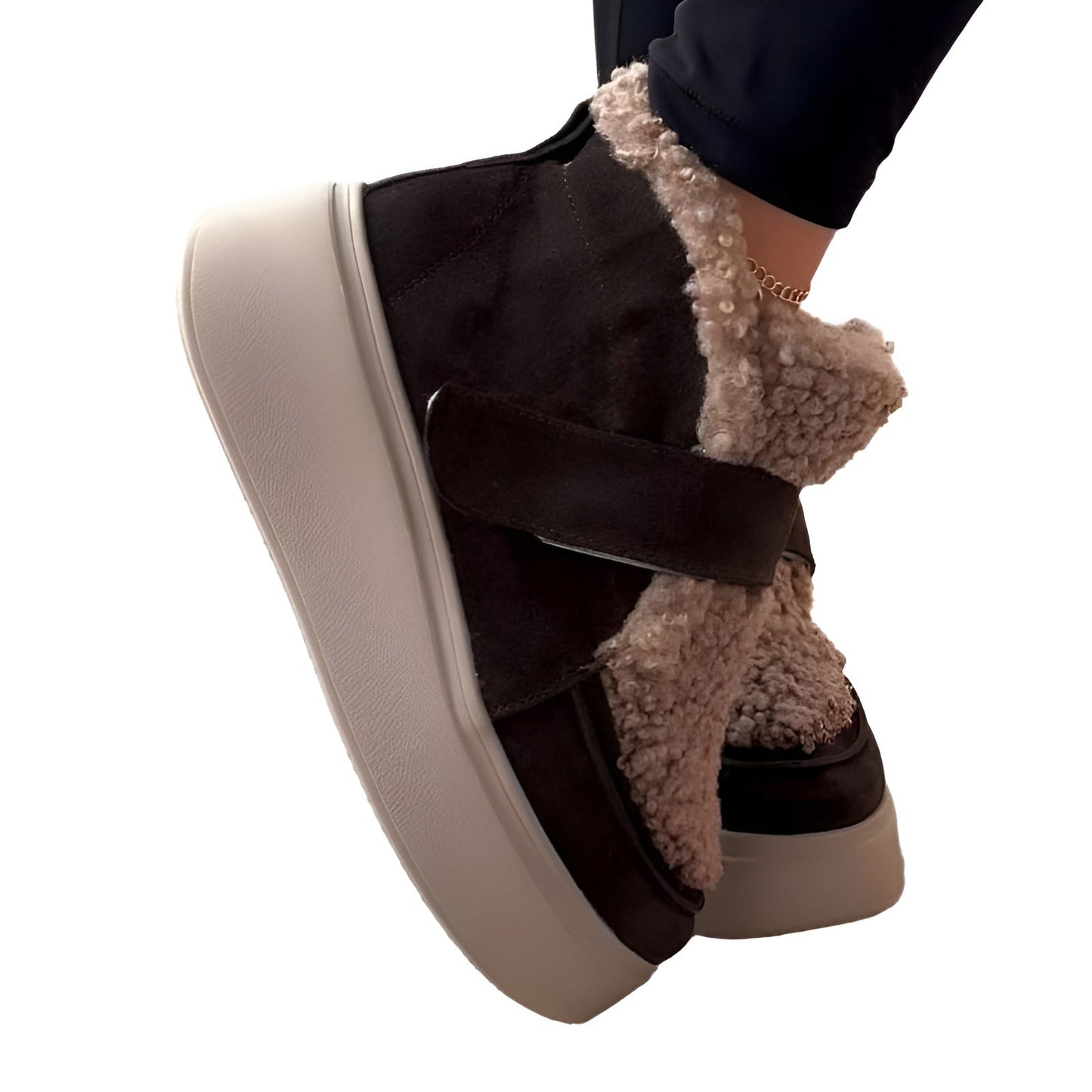 Elevated Warmth And Style Comfy Fur Boots