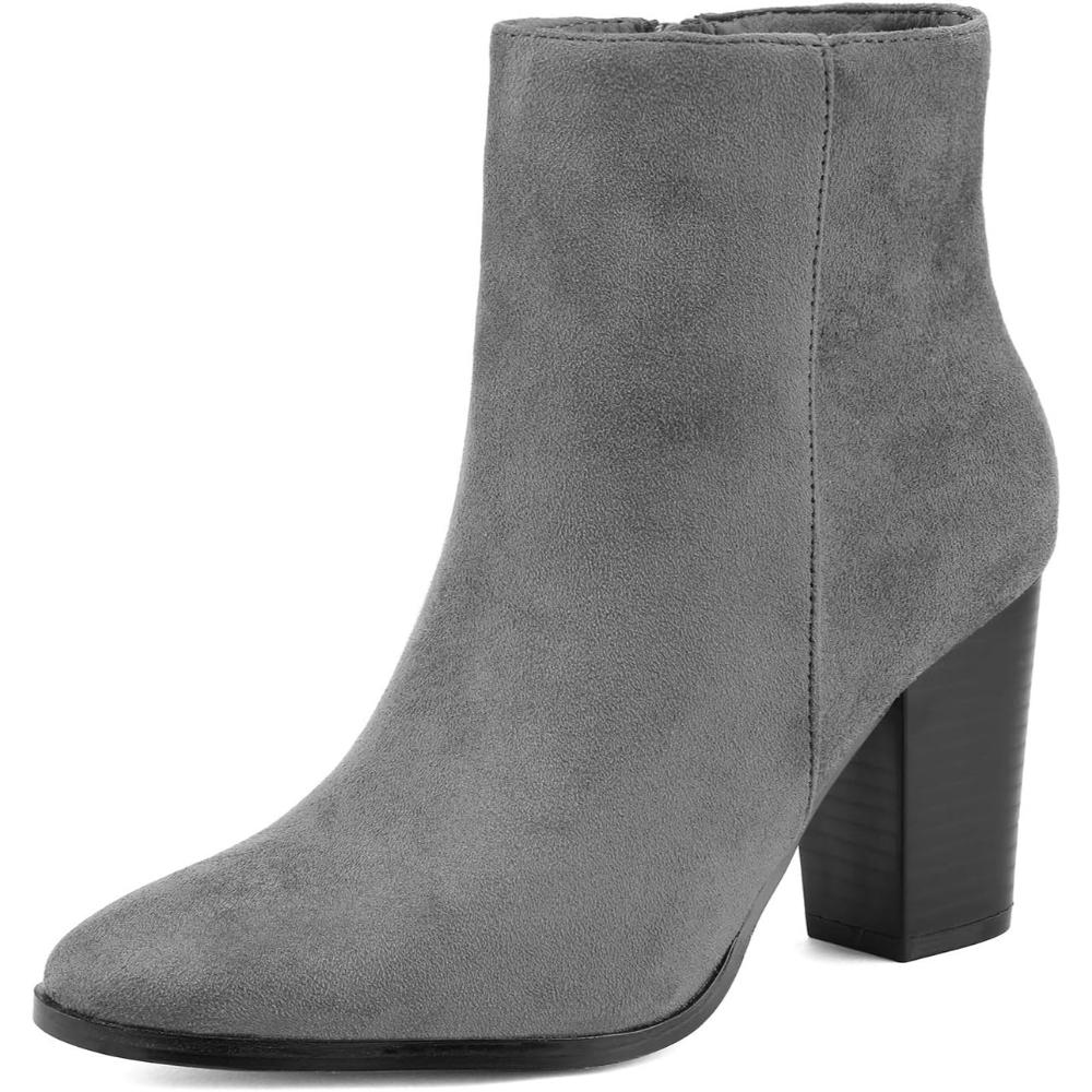 Sleek Block Style Boots With Elevated Design