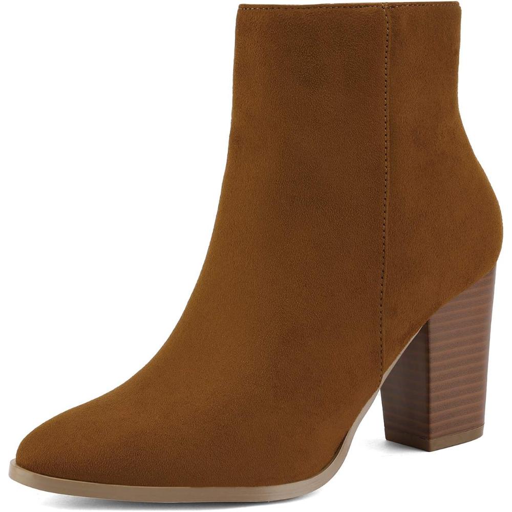 Sleek Block Style Boots With Elevated Design