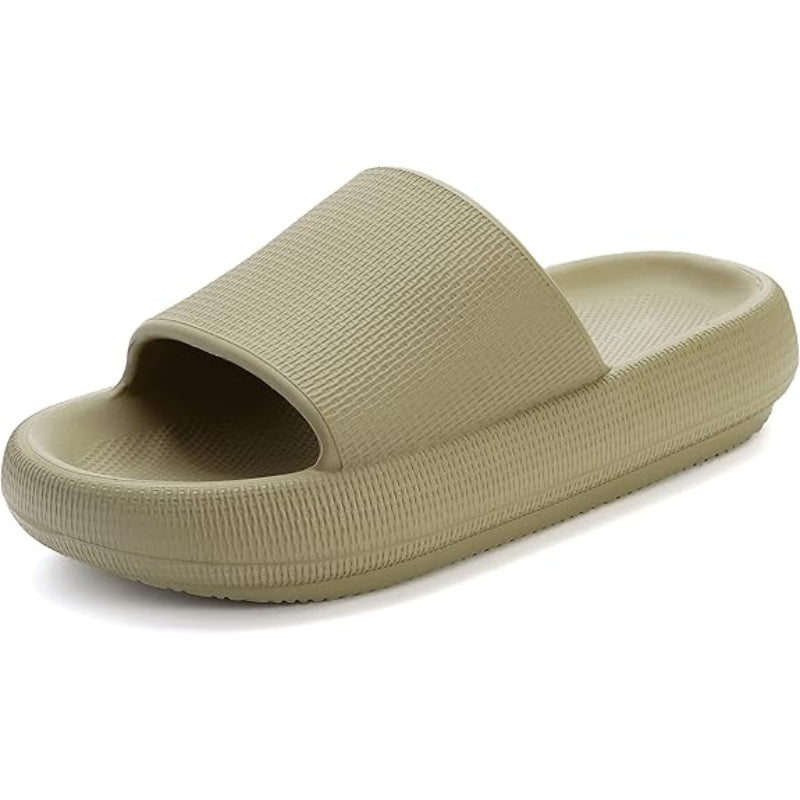 House Slippers With Thick Cushioned Sole