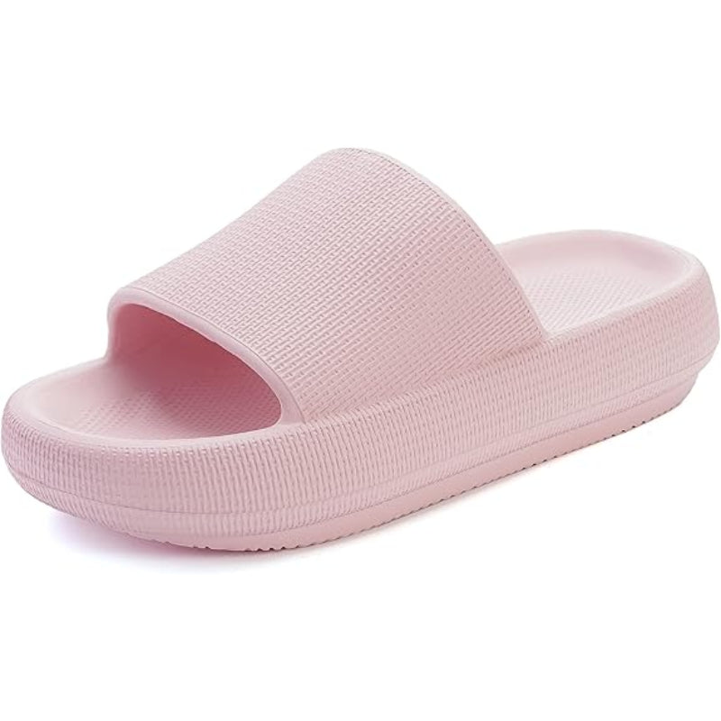 House Slippers With Thick Cushioned Sole