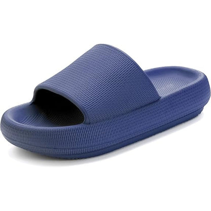 House Slippers With Thick Cushioned Sole