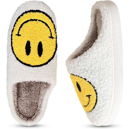 Smile Printed Slippers For Indoor And Outdoor Wear