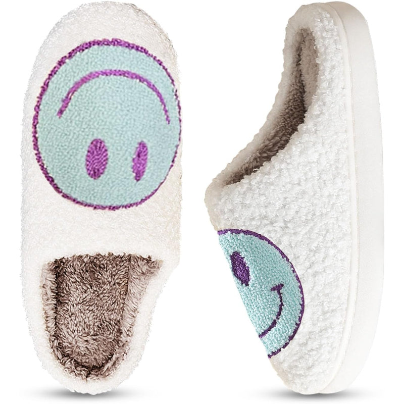 Smile Printed Slippers For Indoor And Outdoor Wear