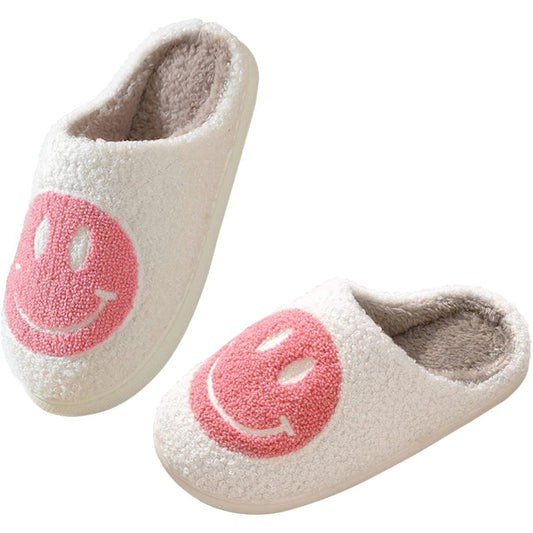 Smile Printed Slippers For Indoor And Outdoor Wear