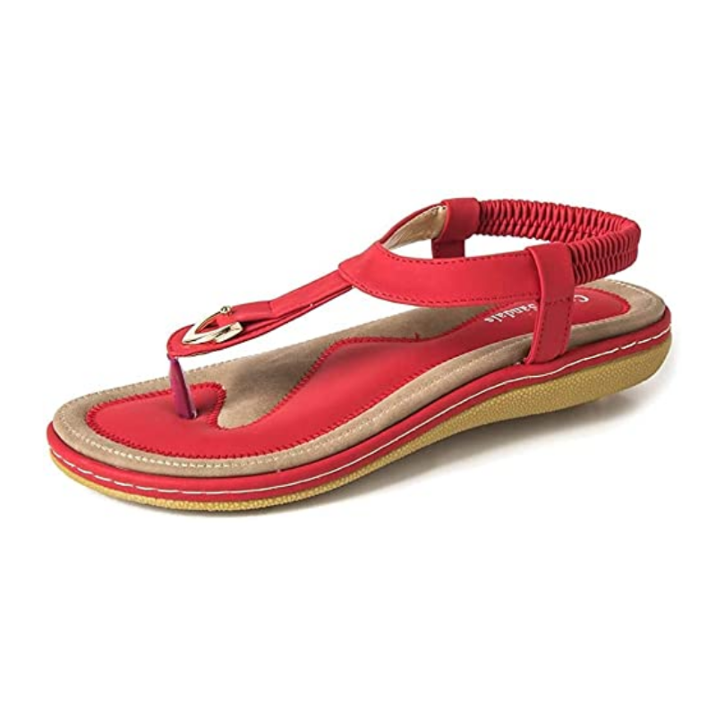 comfort slip-on sandals.