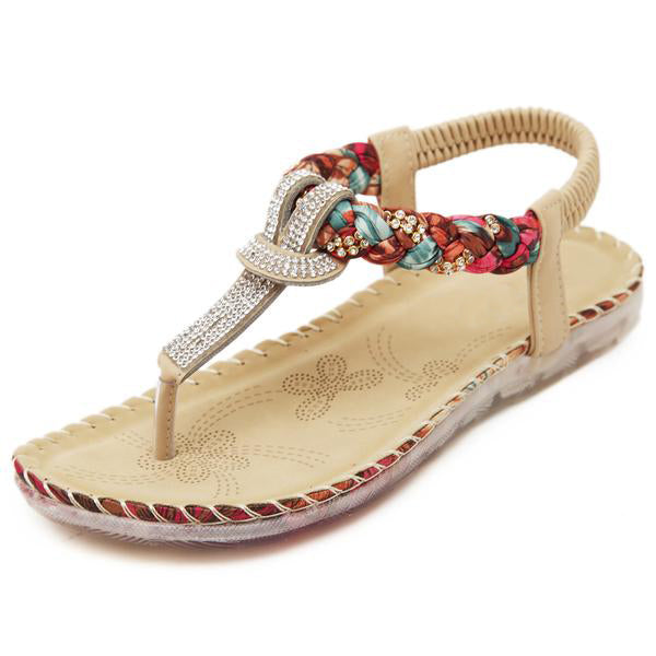 Style Rhinestone Sandals.