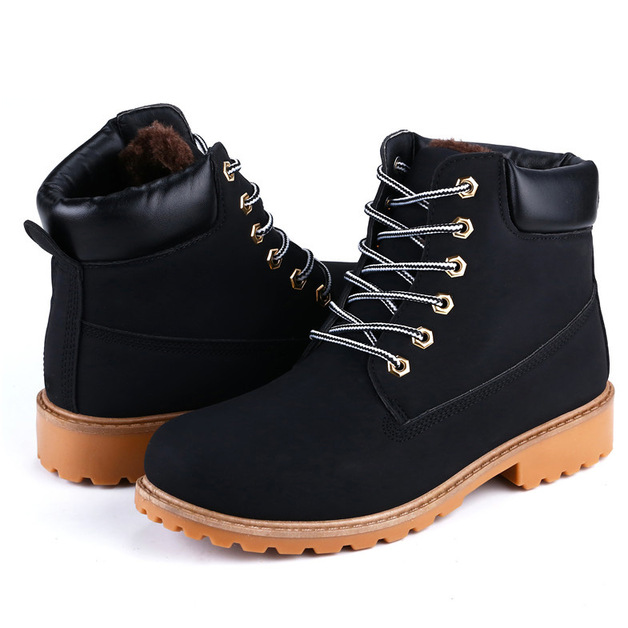 Black Tim Boots.